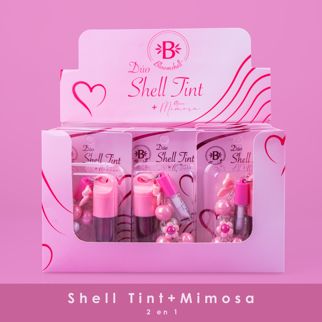 BRILLO LABIAL/DUO SHELL TINT + MINI MIMOSA