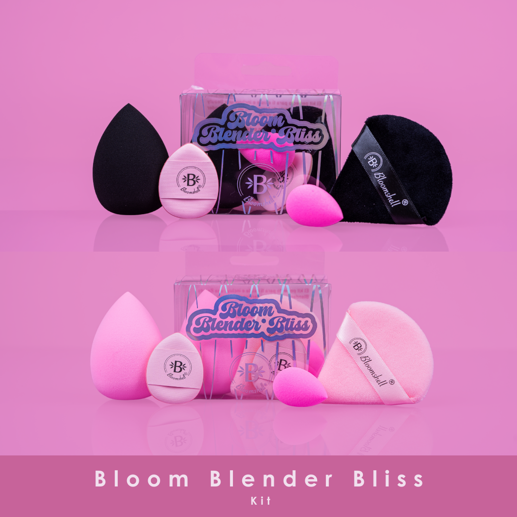 KIT BEAUTY BLENDER + BORLA TERCIOPELO+MINI BLENDER+MINI DEDAL
