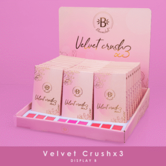 Velvet rubor x 3 display tonos 04,05 y 06 (rubor/blush highlight)